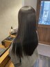 【うる艶♪ケア特】ネオメテオ縮毛矯正+似合わせカット+TR