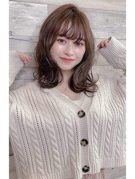 ニスル 町田店(NISURU) 似合わせカット/大人ガーリー/ダークアッシュ/着物/町田/町田駅