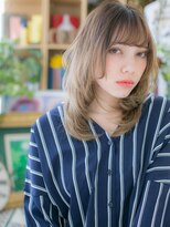 カバーヘア イヴ 戸頭店(COVER HAIR EVE)&nbsp;外国人風インナーハイライト小顔3Dレイヤーc6戸頭20代30代40代