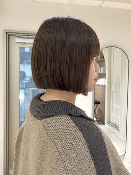 クーナバイトマト 横浜(Cuna by TOMTO) 【KANO】ボブ 大人ボブ 切りっぱなしボブ