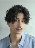仙台シャドウパーママッシュセンターパートニュアンス毛流れ◇