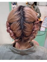 ラピッシュ 二和向台店&nbsp;ピンクヘア♪おしゃれアレンジ
