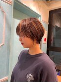 フェミニンロングウェーブミディアム似合わせカット