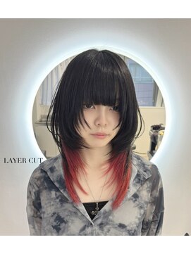 ホープ(hope) レイヤーカット×フェイスレイヤー【梅田/茶屋町/レイヤー】