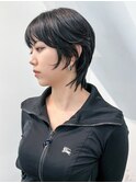顔周りレイヤーショートウルフレイヤー_ba554482