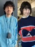 【合嶌限定】カット+ケアパーマ+ケアカラー ￥23,650 → ￥ 18,900