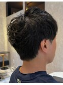 ニュアンスパーマ/メンズショート/赤羽/赤羽岩淵/