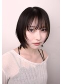 ショートウルフカット