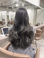 ライズ ネックス ザ サロン 渋谷(LIZE nex the salon)&nbsp;透明感オリーブグレー＃渋谷駅＃韓国#髪質改善#トリートメント