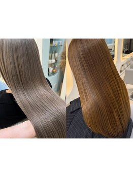 自然なストレートで理想のモテ髪に♪カラーやカットだけじゃない、周りと差をつけるあなただけのスタイルに