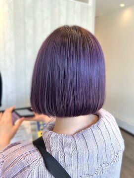艶感バイオレットカラー