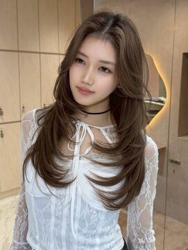 グローアイヴィ 大宮(GLROW IVY) 髪質改善/縮毛矯正/ミディアムレイヤー/酸性ストレート/大宮