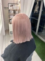 テラス トヨタ(Telasu Toyota)&nbsp;ブリーチカラーでくすみベビーピンクに◎