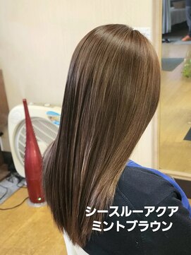 シャルシェ(Chercher) 透明感COLOR★Dr.シースルーアクアミントブラウン