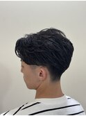 大人色気フェザーパーマ