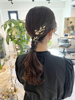 エンタリティリット(entality lit)の写真/早朝ヘアセット承ります！お気軽にお電話ください★早朝料金別途　　