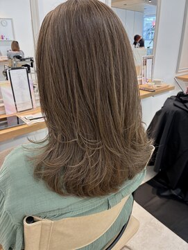 トリート 千葉店(TREAT) 40代のお客様/レイヤーカット/白髪馴染ませカラー