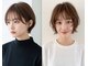 ボヌール 川西(Bonheur)の写真/【川西駅すぐ】女性らしい丸みのシルエットとボリュームが大人ショートの似合わせの秘訣♪