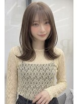 ロイプラスムサシコスギ(Roi+ musashikosugi)&nbsp;ミディアムレイヤー/マットベジュ/20代30代40代