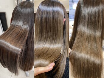 ヘアーアンドメイク シーク 吉祥寺(HAIR&MAKE SeeK)の写真/褒められるキレイな髪質に♪『Aujua or 酸熱TR』毎月通える定額サービスでどんどんキレイに♪《髪質改善》