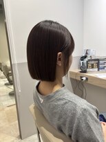 リブランド 銀座(REBRAND)&nbsp;ぷつっとボブ透明感グレージュ