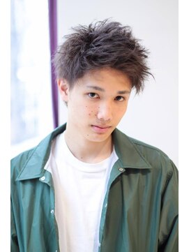 ハピネス 河原町店(Happiness) 【ブラストグランジショート】ラベンダーアッシュ