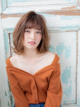 クオーレ ヘア アンジュ 水戸店(CUORE HAIR ange) 伸ばしかけウルフボブ