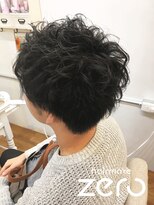 ヘアメイクゼロ 坂戸駅前店(hairmake zero)&nbsp;メンズ　ナチュラルパーマ