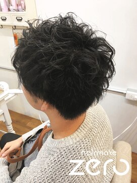 ヘアメイクゼロ 坂戸駅前店(hairmake zero) メンズ　ナチュラルパーマ