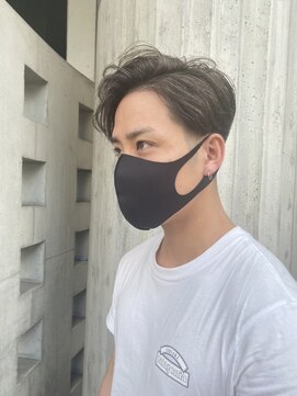 リバレッジ 広尾(Leverage) 【広尾、恵比寿】担当:東田 西海岸風メンズかきあげヘア