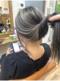 スジ感強めの中明度コントラストハイライト☆