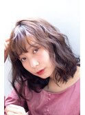 ボブカット×ワンレンボブ×ヌーディーカラー×ふわふわボブ所沢