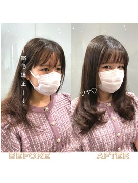 ラブクロムトーキョー オモテサンドウ(LOVECHROME OMOTESANDO) 縮毛矯正/髪質改善トリートメント/メルティカラー/ストカール