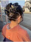 袴に似合うアップスタイル
