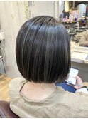 ハイライト×カーキベージュ【LODAT横浜】