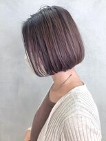 アルバム 渋谷パルコ(ALBUM) ラベンダーグレージュ_グレージュカラーボブウルフ_ba355681