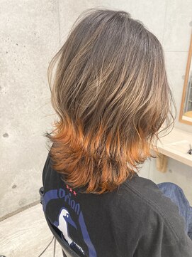 ヘアメイク ゼロ(0) オシャレグラデーションカラー