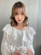 ロンドプランタン 恵比寿(Lond Printemps) 髪質改善縮毛矯正レイヤーカット顔周り前髪韓国ミニウルフ恵比寿