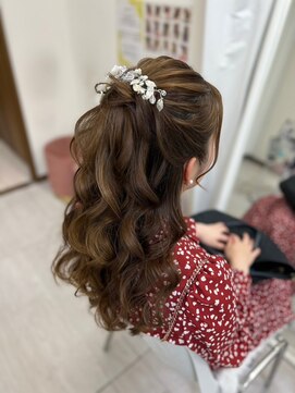 ミルフロート フクオカ ハーフアップ