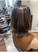 【30代髪型】白髪ぼかしハイライトカラー☆