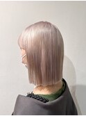 【zest中野/北村星楽】ケアブリーチで作るブロンドカラー