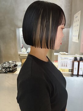 ハウ 心斎橋(how) ミニボブ/ショート/ショートヘア/前下がりボブ/ぱつっとボブ