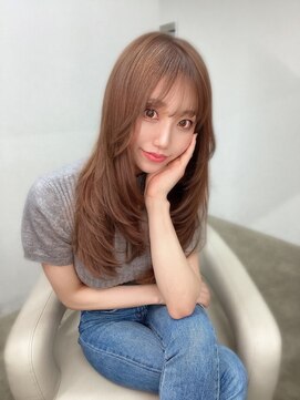 ファンド 千葉(fand) レイヤーカット/ダブルカラー/大人ガーリー/千葉/MANAMI