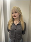 抜きっぱなしブロンドカラー