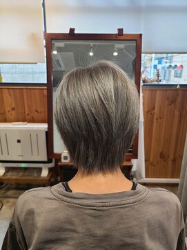 アニュー ヘア アンド ケア(a New hair&care) 20代30代40代大人可愛いアッシュグレージュダブルカラー美肌