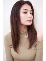 クレドガーデン 柏(CRED GARDEN)&nbsp;髪質改善大人可愛いストレートロング艶バイオレット20代30代40代