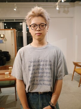 ヨー(Yoh-) 【ベリーショート/星亘祐】ハイトーン/スパイキーショート