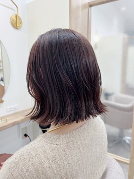 シアエミュー 新越谷店(SHEER emu) くすみラベンダーブラウン