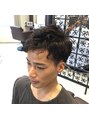 アラカワオム(homme) 固めのパーマでびしっときまるスタイルお任せください