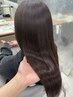 [平日限定]縮毛矯正orストレートパーマ＋オージュア４STEP　カット込 ￥15000
